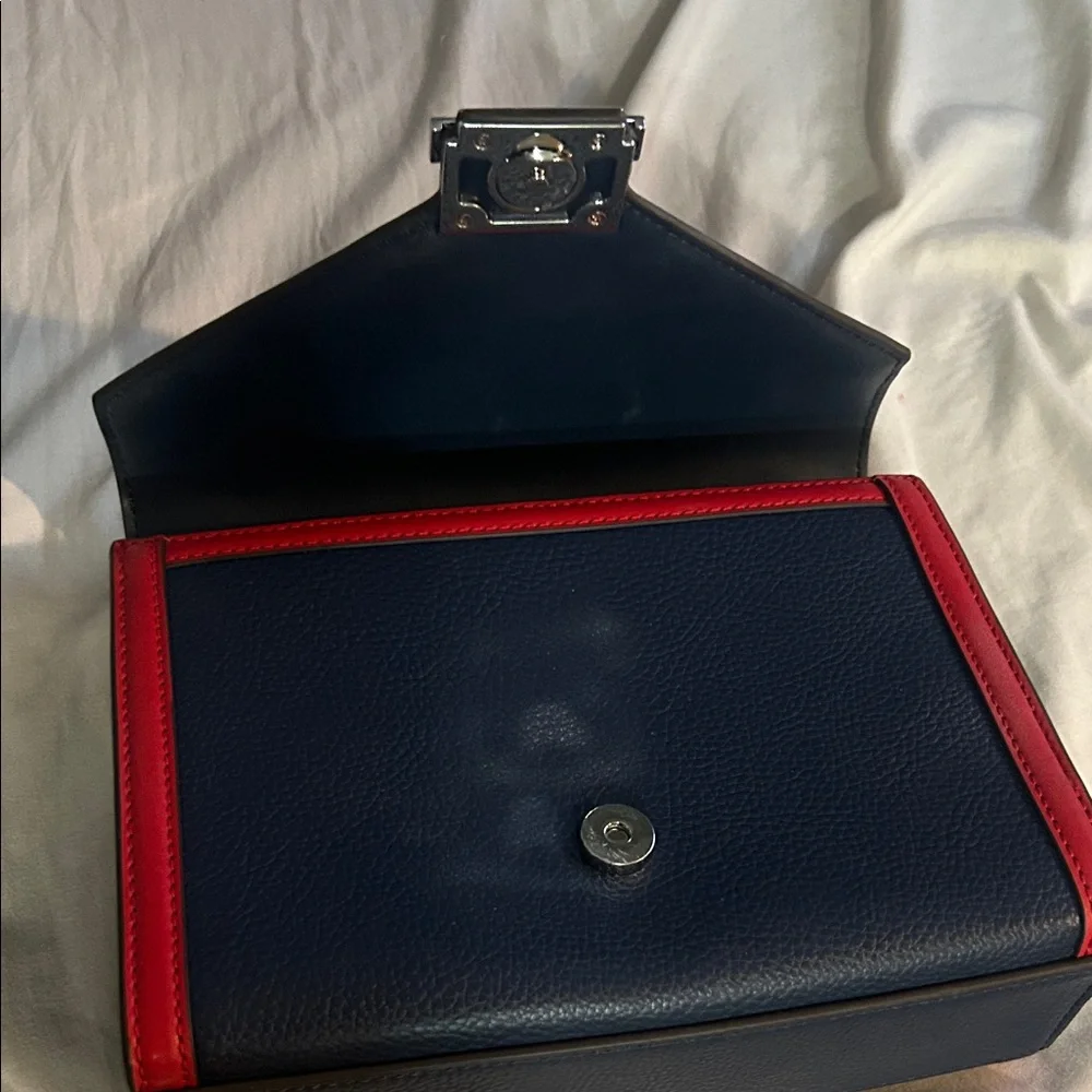 Michael Kors Crossbody Bag in Navy and Red